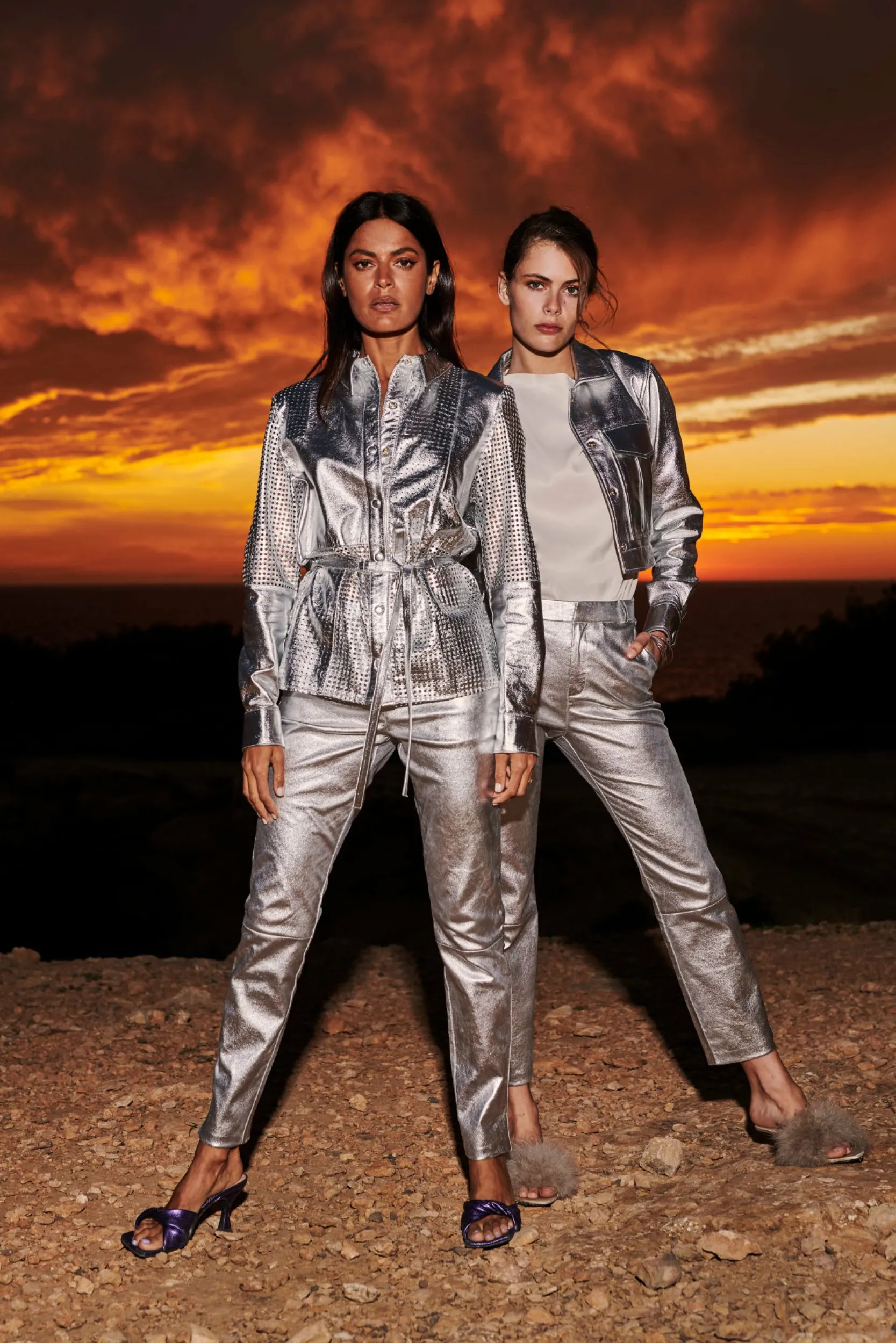Colette Metallic Silver-IBANA Outlet