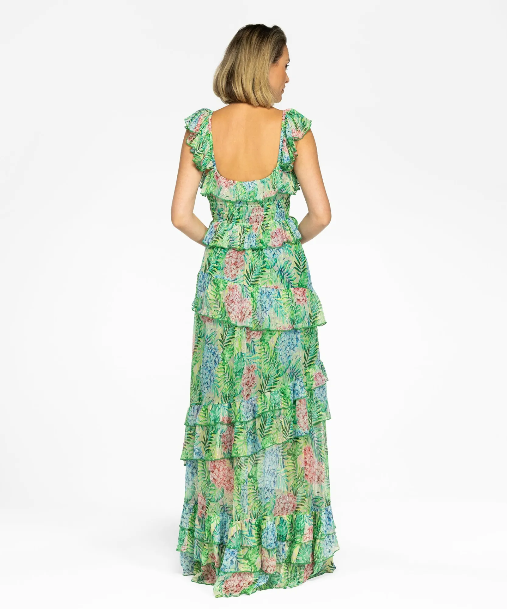 Danessa Palm Print-IBANA