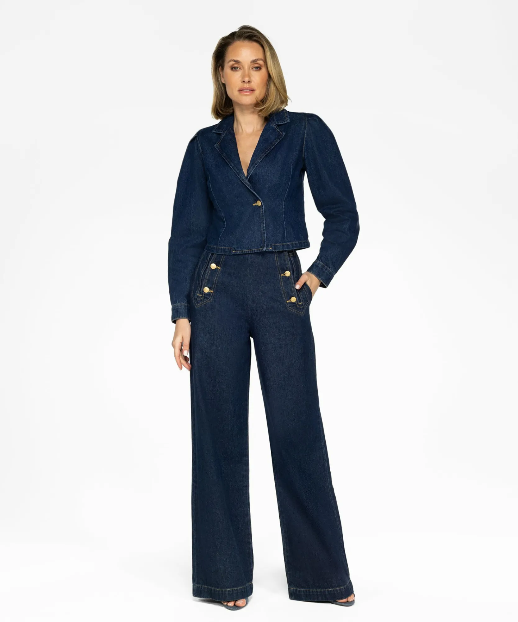 Jain Washed Denim-IBANA Sale