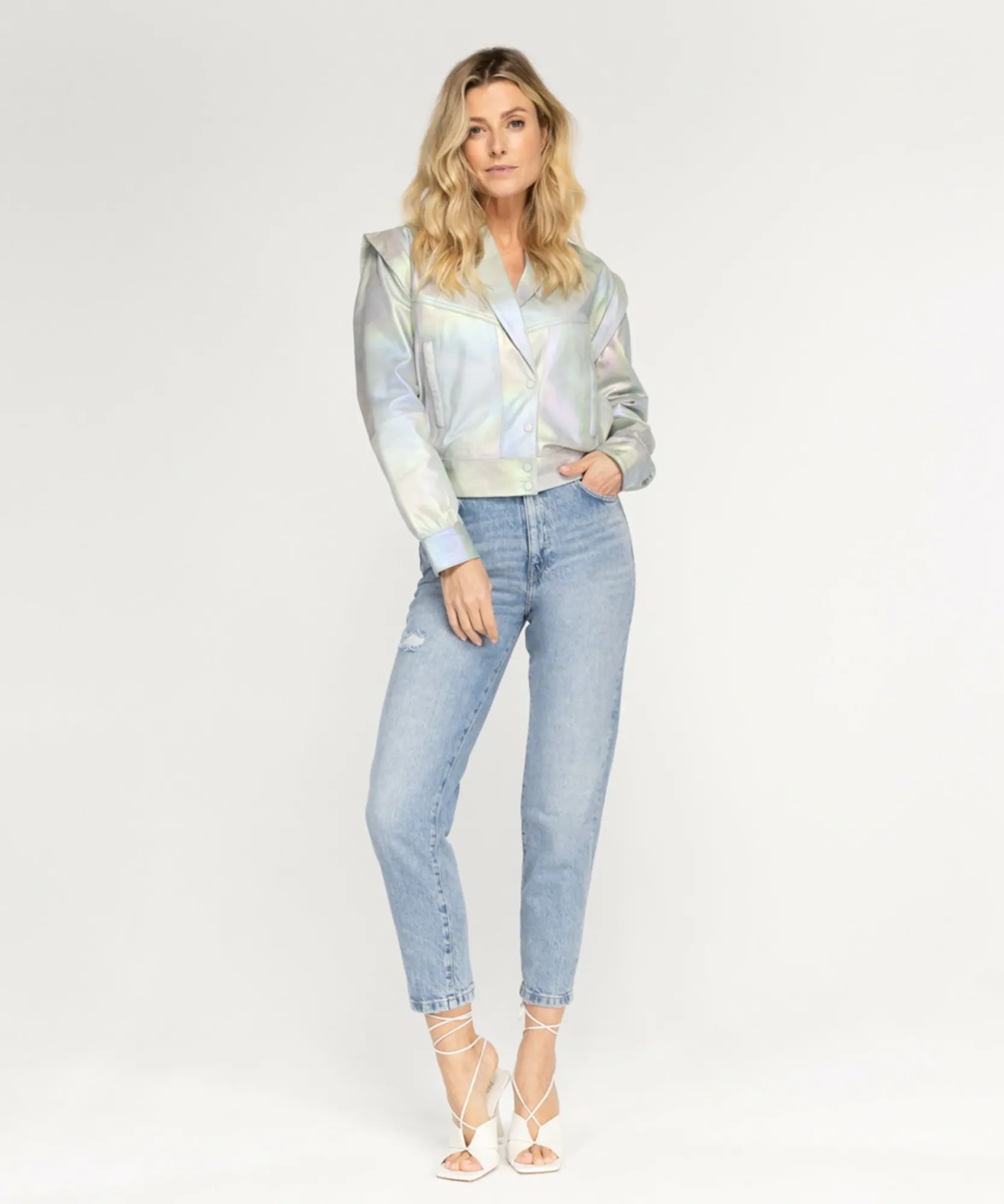 Jannah Metallic Green-IBANA Discount