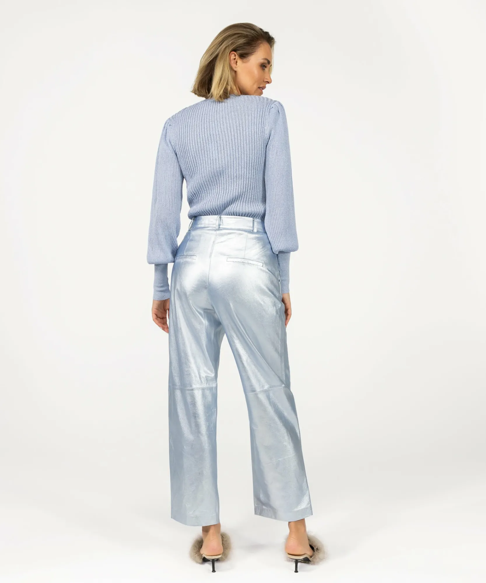 Perfecta Metallic Soft Blue-IBANA Outlet