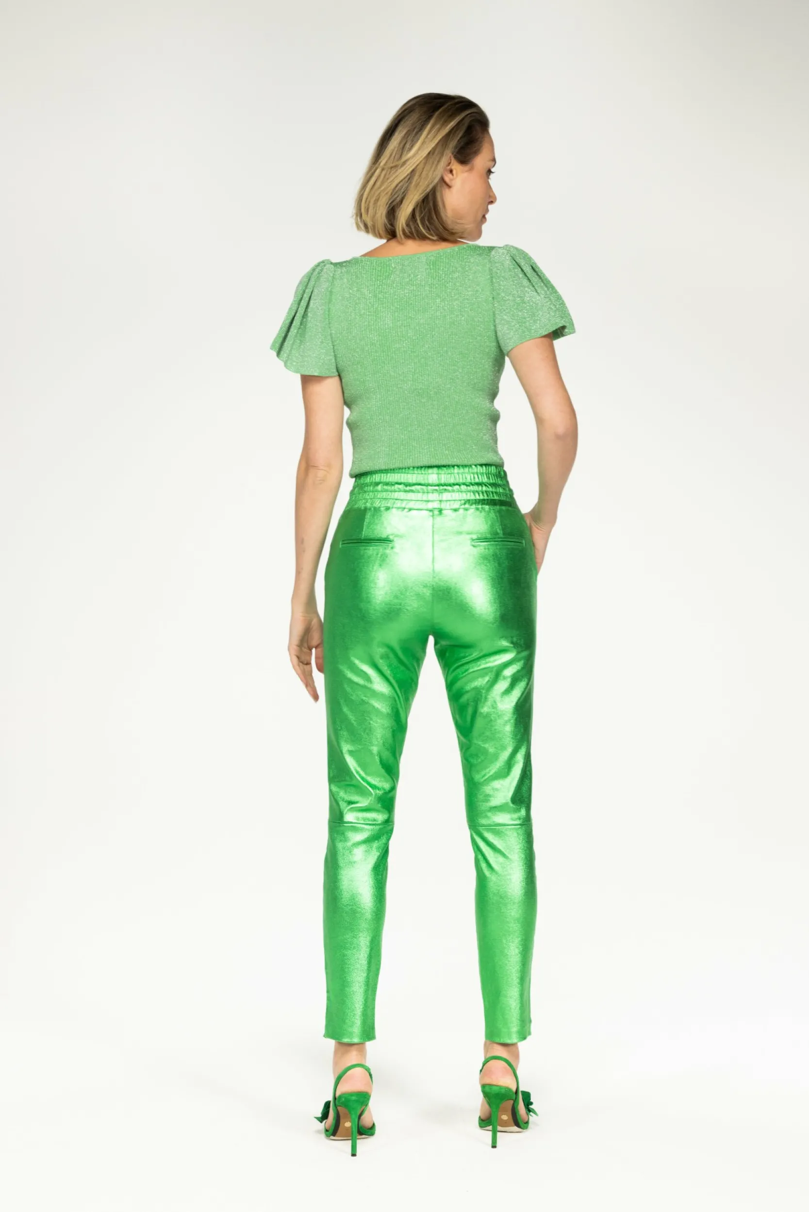 Poggy Metallic Snake Green-IBANA Outlet