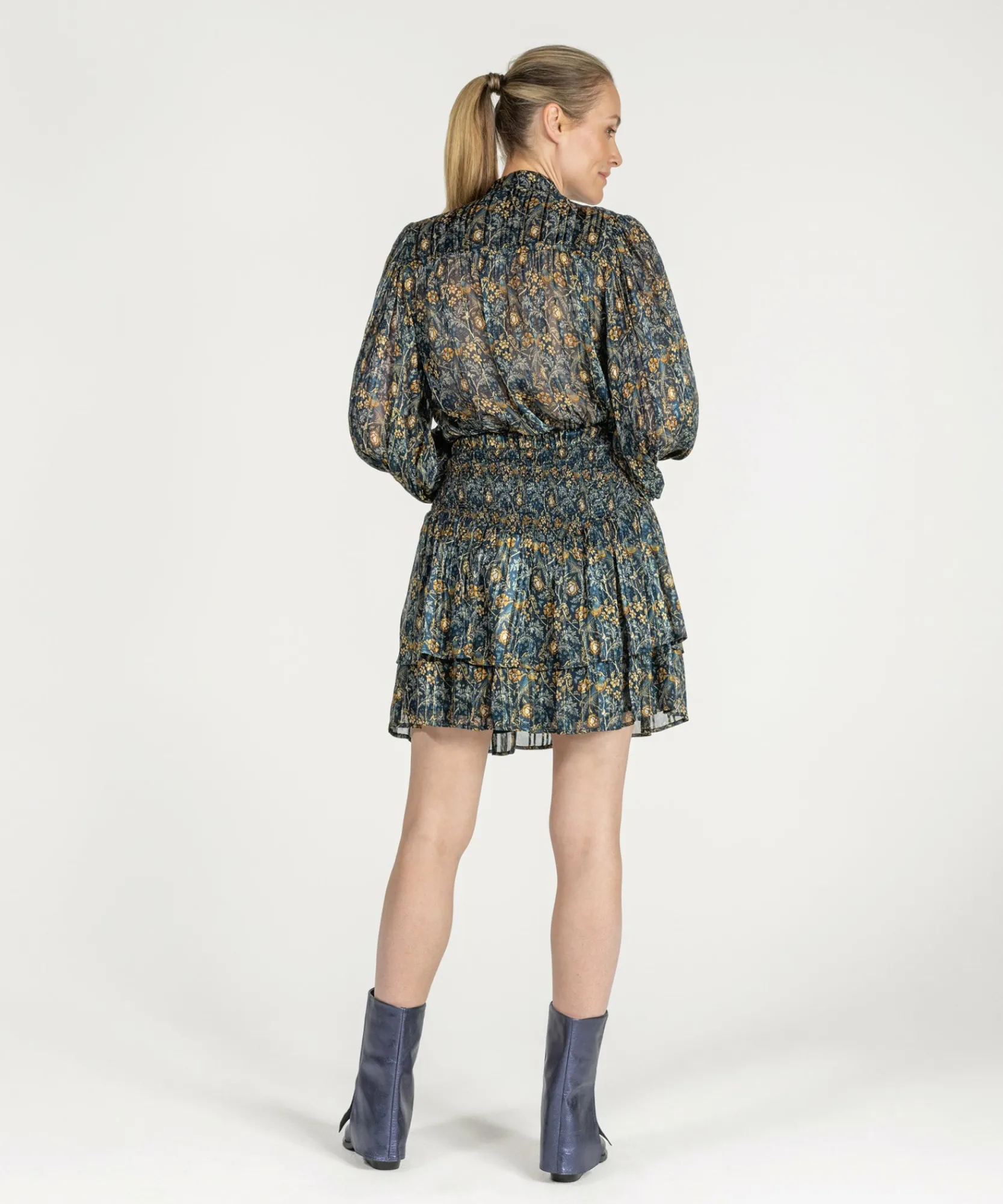 Siana Lurex Floral Birds-IBANA New