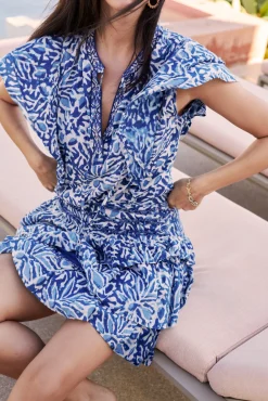 Tadine Airy Blue Blossom-IBANA Clearance
